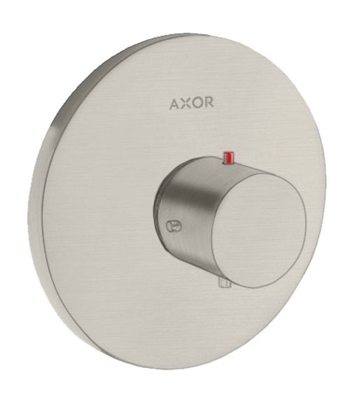 AXOR-HG-AXOR-Starck-Thermostat-HighFlow-Unterputz-Edelstahl-Optic-10715800 gallery number 1